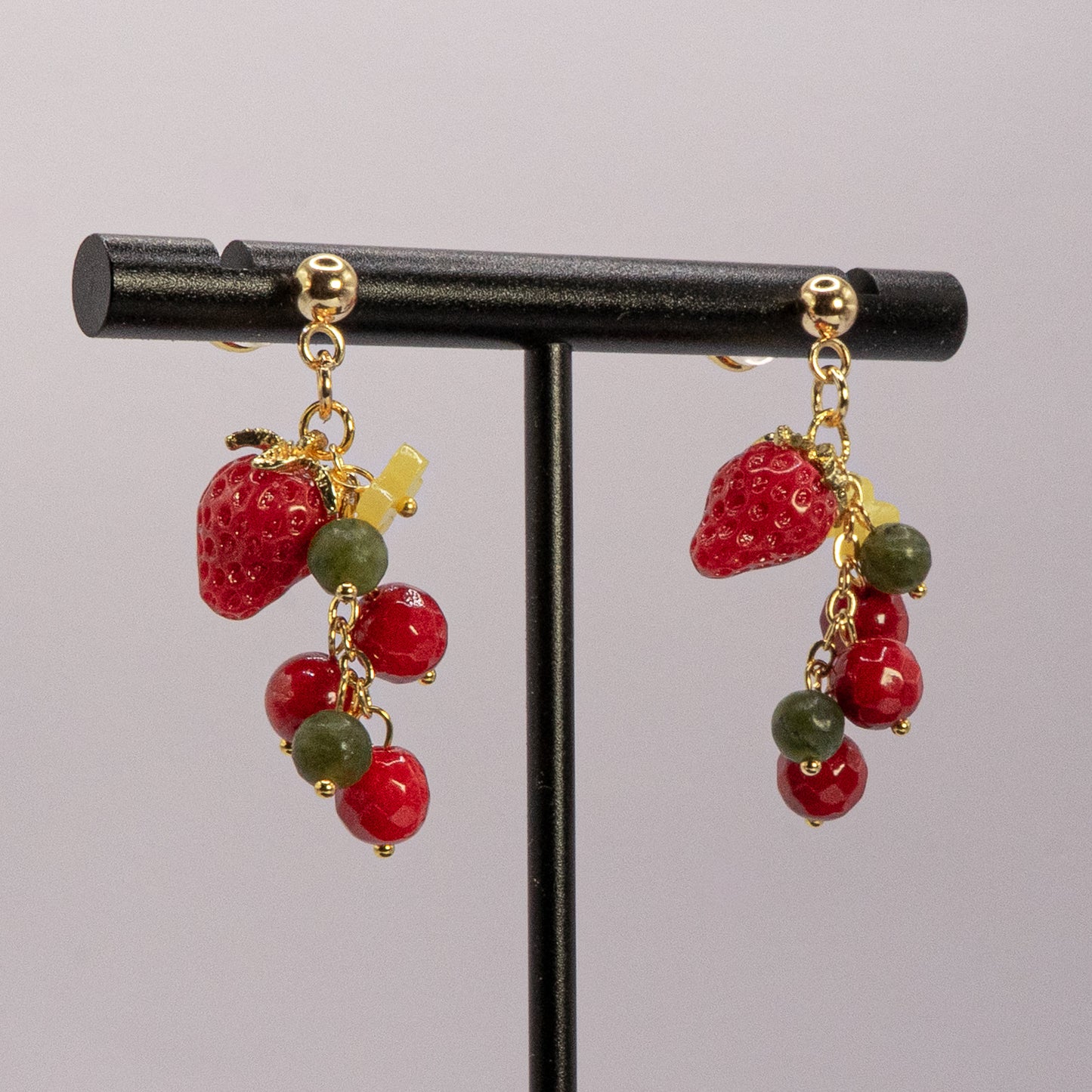 Strawberry Cherry Earrings