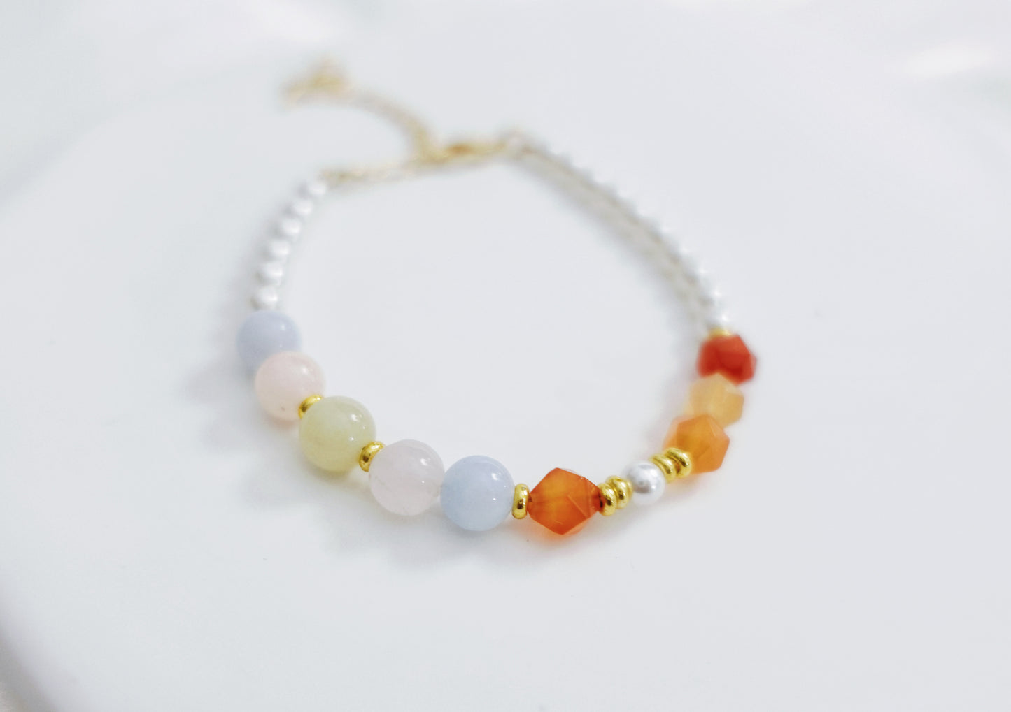 Self Love and Acceptance Crystal Bracelet