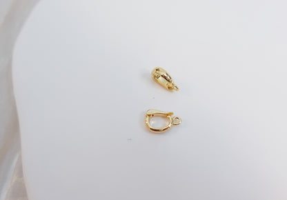 Mini zircon stone Hexagram charm