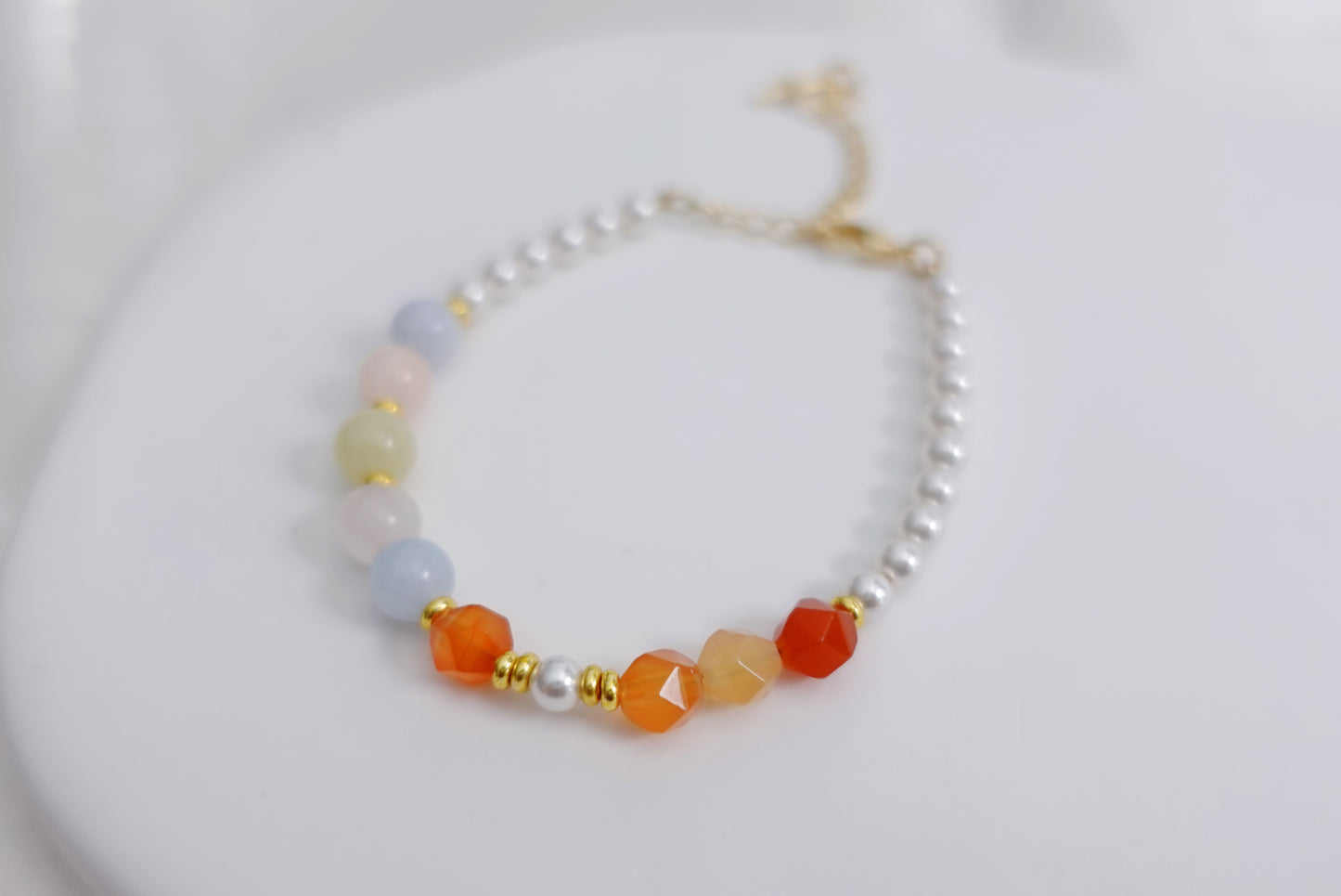 Self Love and Acceptance Crystal Bracelet