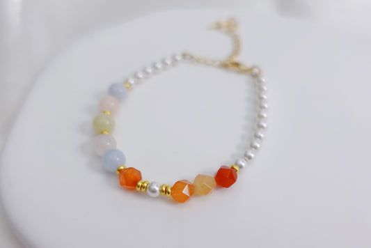 Self Love and Acceptance Crystal Bracelet