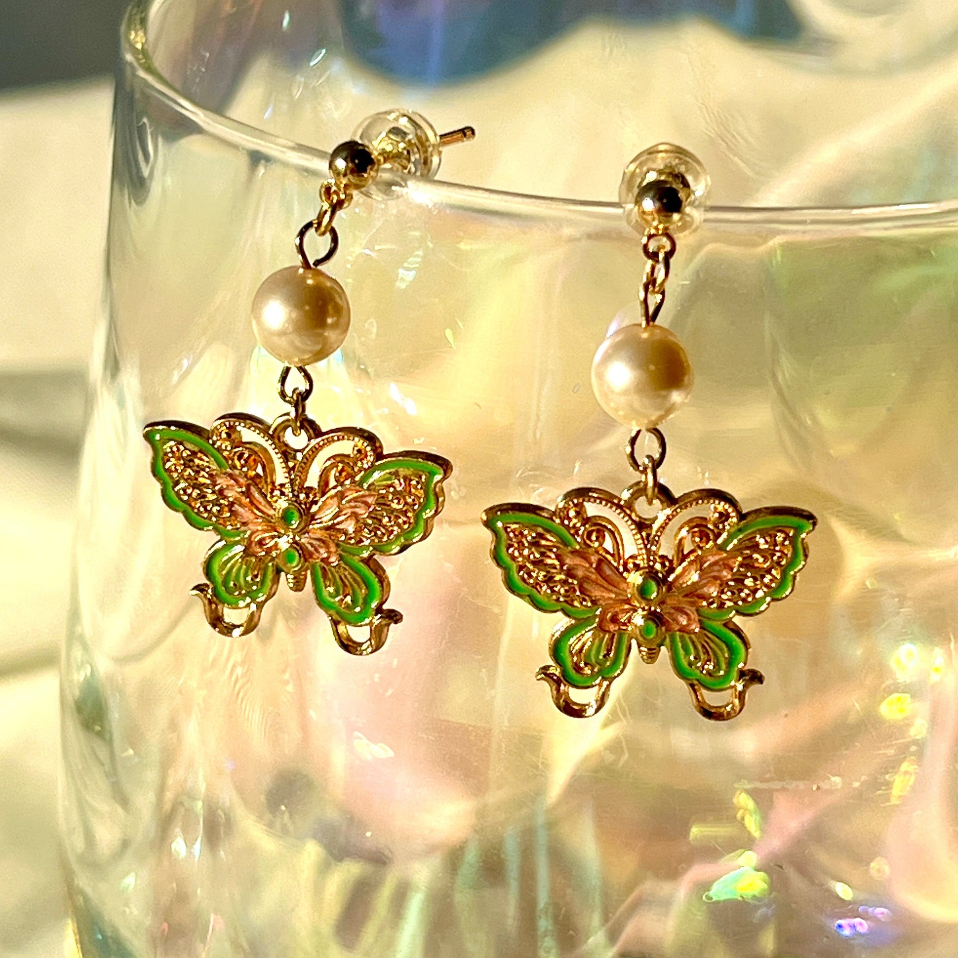 Chinese Enamel on 14k Gold-plated Cloisonne Enamel Sterling Silver Art Jewelry Good Luck Gifts/ Elegant Gift for Her/ Good Fortune/ Handmade Bracelet/ Anniversary Gift