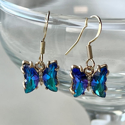 Handmade Earrings/Vintage-Style Earrings/Vintage Mesh/Gold Necklace Stainless Steel Waterproof Anti tarnish Gold Jewelry/Microset//Diamond Earrings/ Heart Jewelry/ Princess Collection/ Anniversary Gift/ good luck gifts/ gift for her