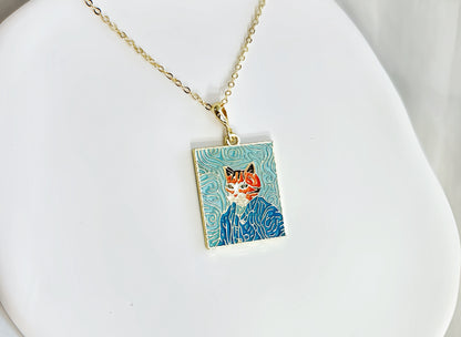 Vincent van Cat Pendant