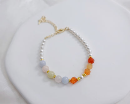 Self Love and Acceptance Crystal Bracelet