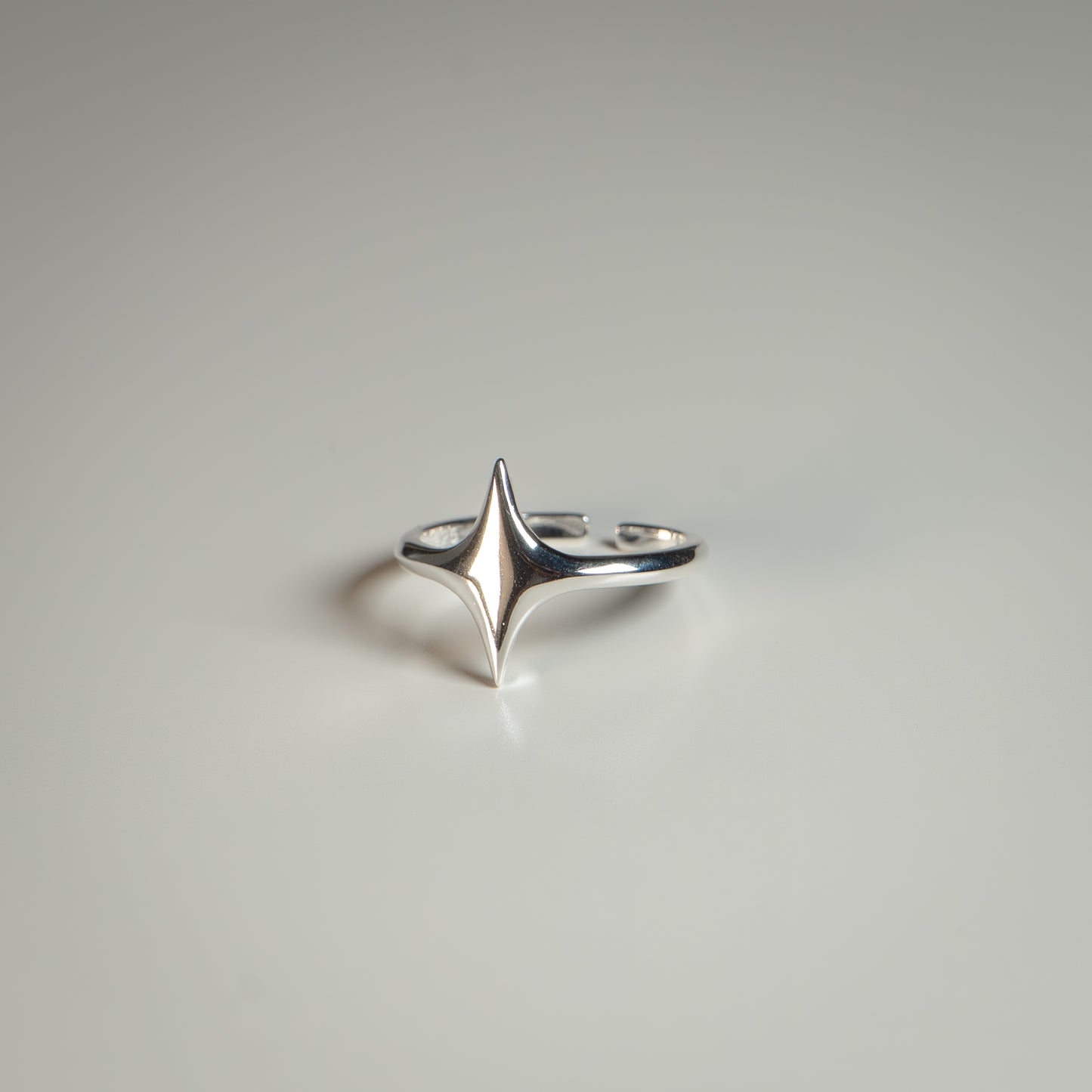 Silver Diamond Ring