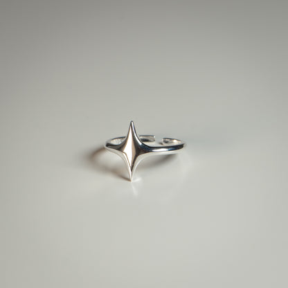 Silver Diamond Ring