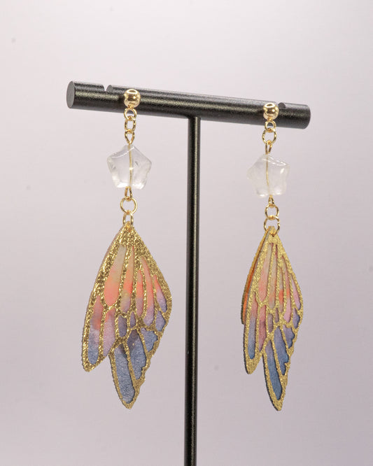 Cloth Wings Earrings 2