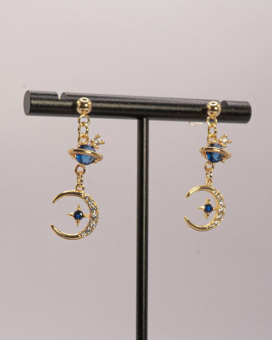 Celestial Moon Earrings