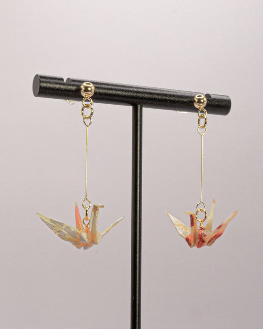 Origami Crane Earrings
