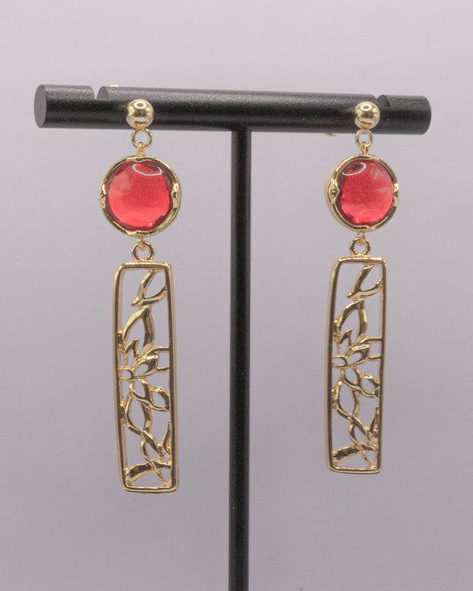 Dangled Stone Earrings
