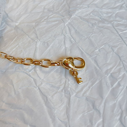 Handmade Bracelet/Vintage-Style Zircon Bracelet/14k Gold Shape Vintage Mesh Bracelet/Gold Bracelet Stainless Steel Waterproof Anti tarnish Gold Jewelry/good luck gifts/gift for her