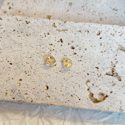 Vintage Emerald Motif Shooting Star Earrings